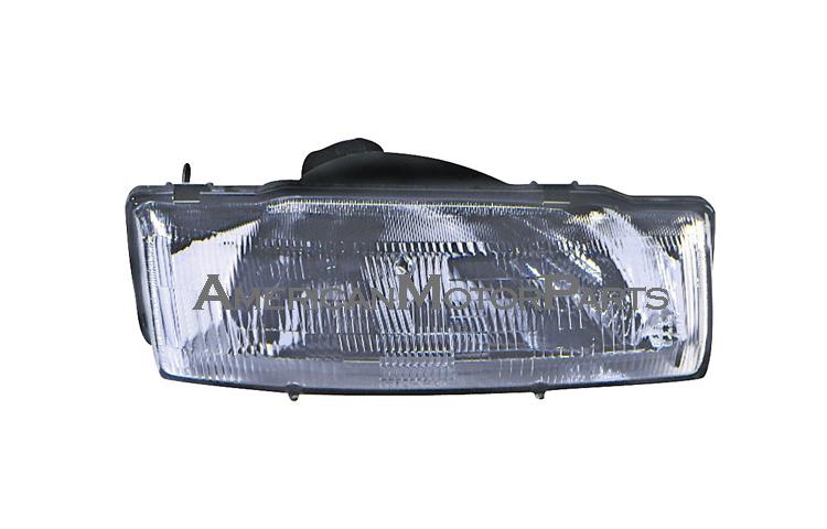 Left driver side replacement headlight 90-93 acura integra - 33160sk7a02