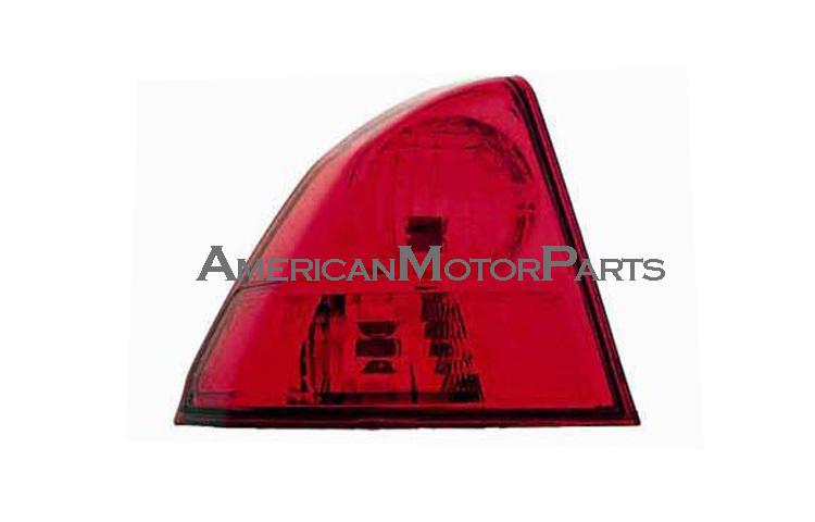 Left driver side replacement outer tail light 03-05 honda civic 4dr 04-05 hybrid