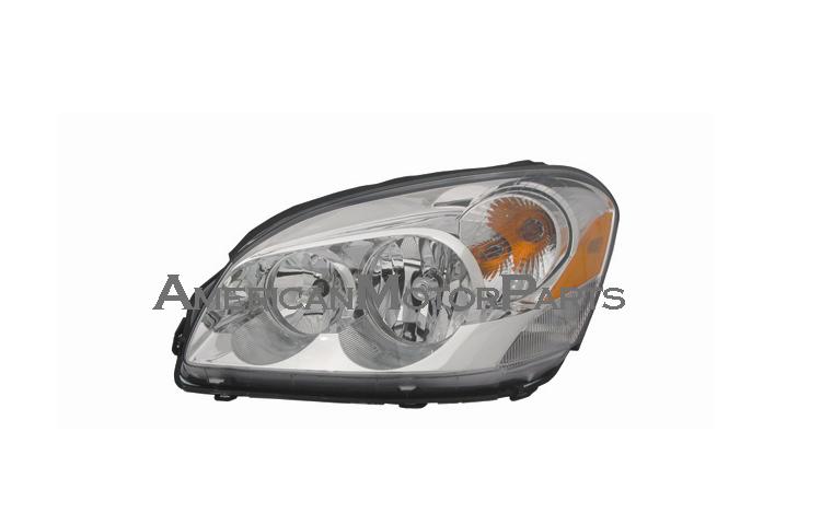 Driver side replacement headlight w/ corner lamp buick lucerne - 25772343