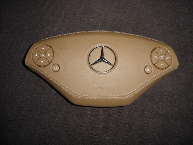 2010 2011 2012 mercedes s & cl class w221 driver airbag (beige leather)  *