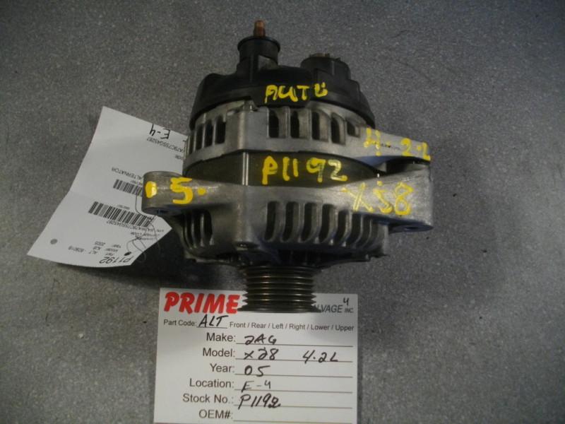 04-08 jaguar xj8 xjl 12v  vanden plas alternator generator denso 2w93-10300-ab