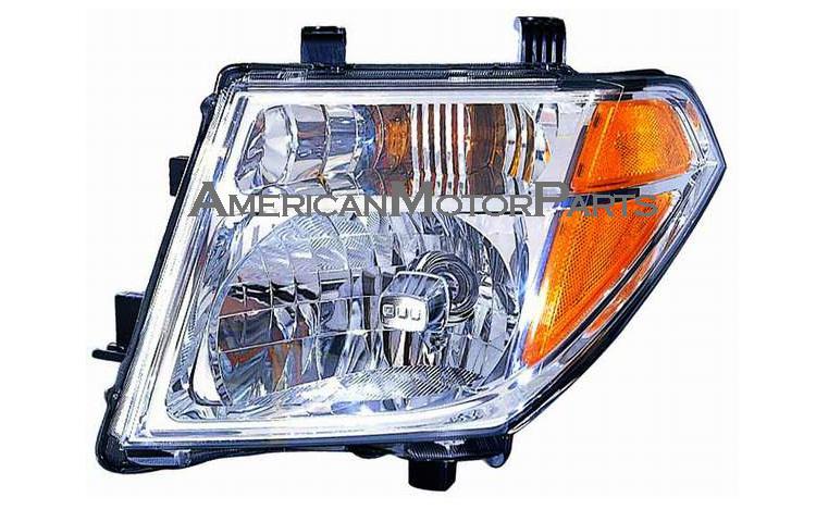 Left driver side replacement headlight 05-08 nissan frontier pathfinder