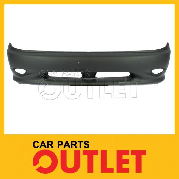 Front bumper cover unpainted raw smt matte black plastic for 01 02 kia rio 