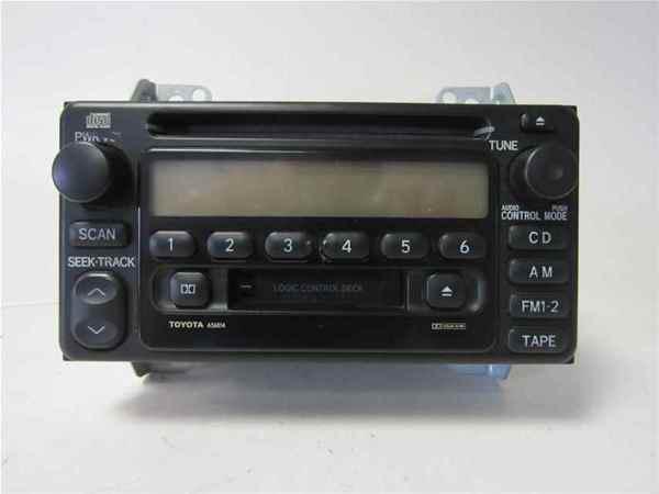 00-02 celica mr2 echo disc cd cassette player radio oem