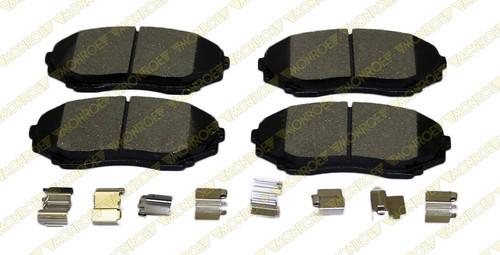 Monroe dx551 brake pad or shoe, front-monroe dynamics brake pad