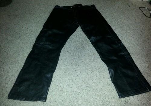 1970's 80's? motorcycle racing bates leather pants sz 38 vintage