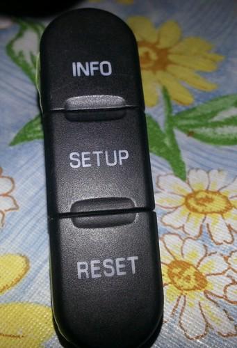 00-03 ford explorer info setup reset switch 1l2t-10d996-abw oem used 23r