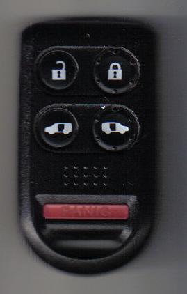 2005-2010 honda odyssey ex remote keyless entry 