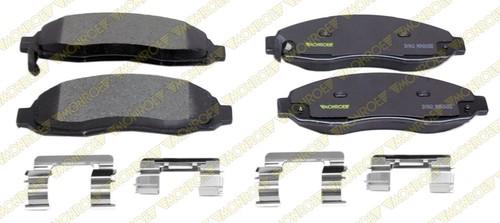 Monroe dx962 brake pad or shoe, front-monroe dynamics brake pad