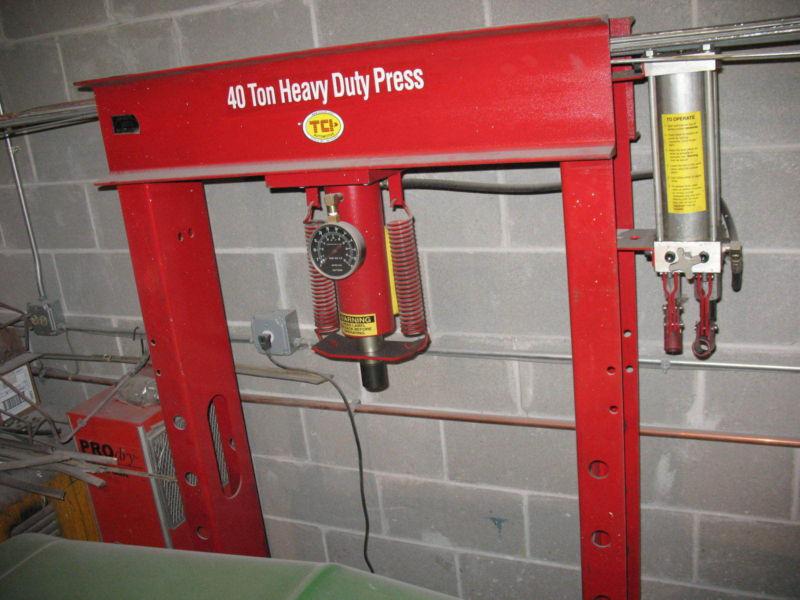 Cp-400 shop press 40 ton press like knew