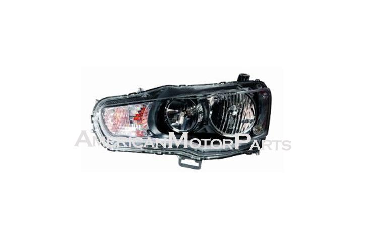 Depo pair replacement headlight head lamp w/o hid mitsubishi lancer