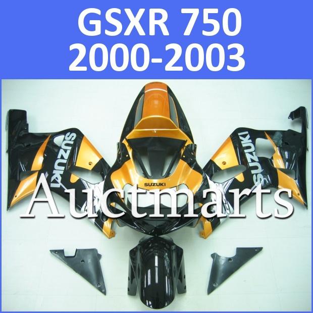 Fit suzuki 00 01 02 03 gsxr 750 gsx-r750 2000 2001 2002 2003 fairing k1 b38 d03