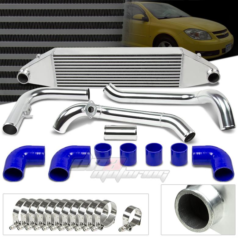 08-10 chevy cobalt ss lnf full aluminum bar&plate turbo intercooler+piping kit