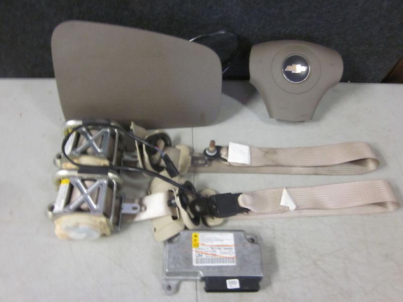 2007 2008 2009 2010 chevy cobalt 4dr complete airbag set air bags !!!