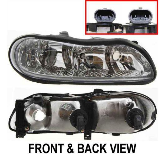 New passengers headlight headlamp dot chevy malibu & classic oldsmobile cutlass