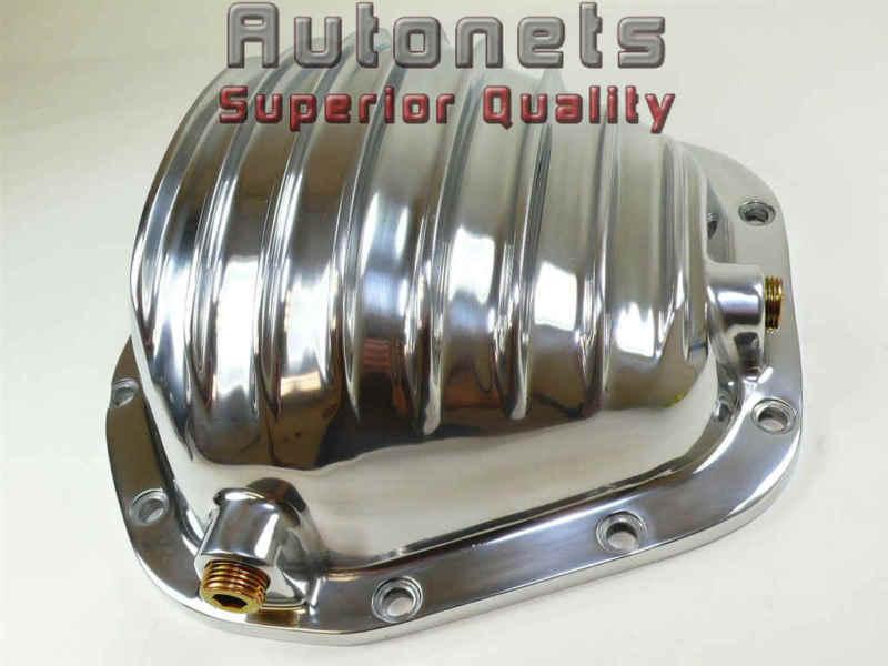 Polished aluminum differential cover chevy gmc truck dana 60 rear 10 bolt