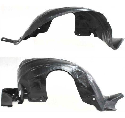 1999-2004 ford mustang right front fender liner fo1251111 inner splash shield rh