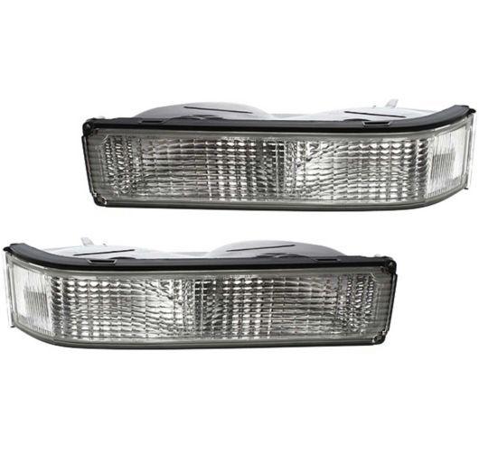 Chevy pick up truck 88-99 park signal lights lamps pair set right & left