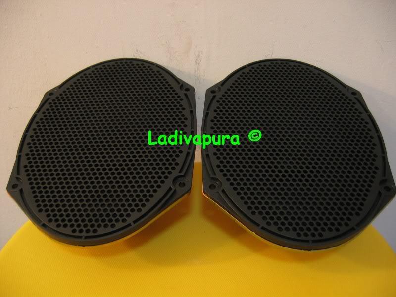 Ford mercury premium oem speakers 5x7 6x8 new round plug style