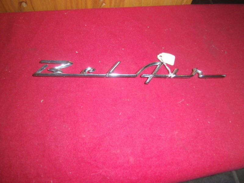 1956-66 chevy belair emblem