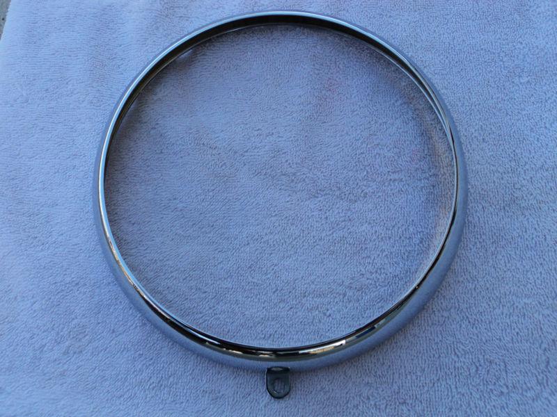 Harley headlight ring fat boy, heritage, deluxe, 8 1/4" o.d, 7 1/8" i.d. 