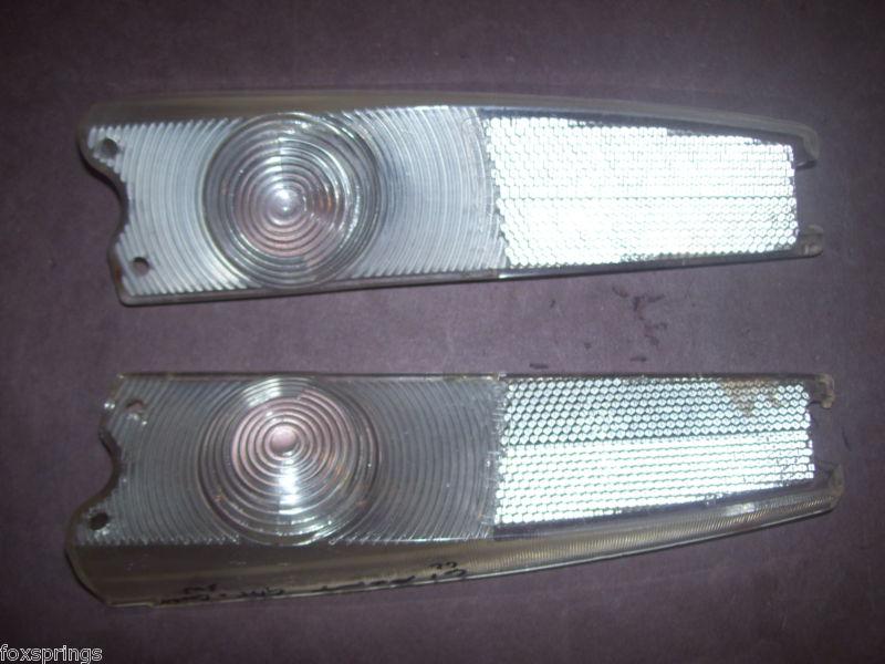 1961-62 pontiac station wagon tail light diffuser lenses - guide r2b-61 - p56