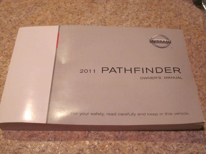 2012 12  nissan pathfinder owners manual