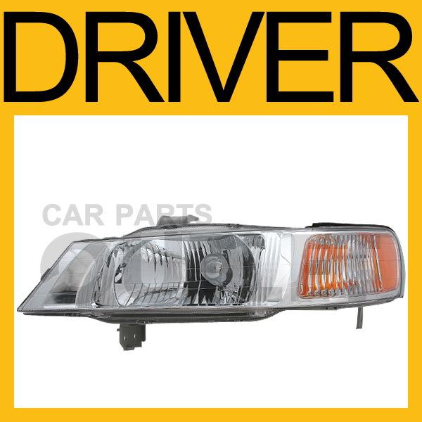 99-04 honda odyssey left head light ho2502114 headlamp driver side lens housing