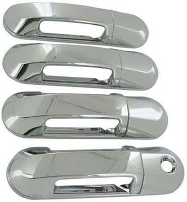 Set of 4 chrome plated door handle covers mountaineer explorer  aviator nib