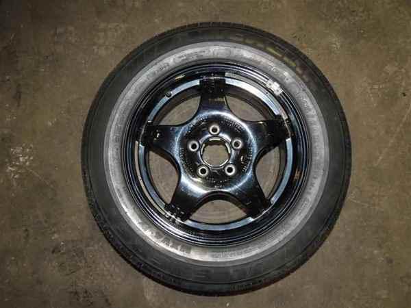 2000 2001 mercedes-benz s500 16" spare wheel & tire oem