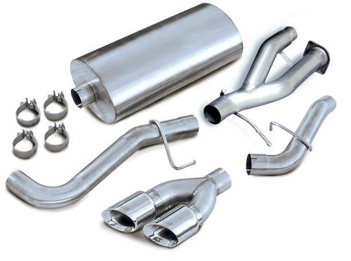 Corsa performance 14220 sport cat-back exhaust system 02-06 escalade yukon