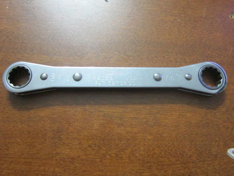 Snap on tools 5/8-11/16 ratcheting wrench  r-2022 r2022