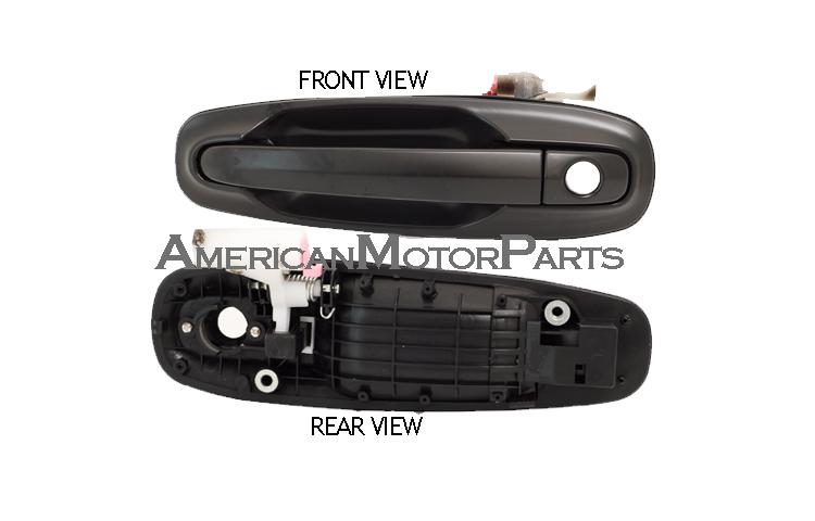 Depo driver replacement outside frt smooth door handle 06-08 suzuki reno forenza