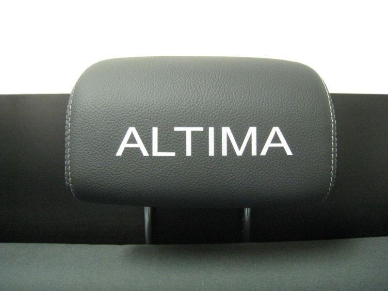 Headrest badge decal sticker nissan *altima* 4-pcs