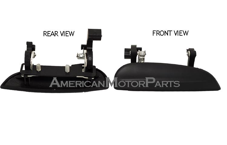 Depo right side replacement outside rear smooth door handle 03-05 kia rio 4dr