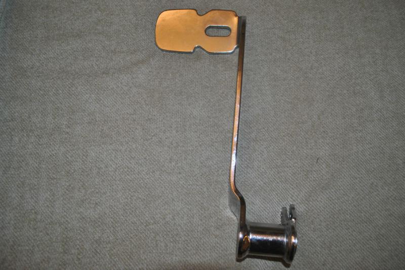 Harley davidson brake pedal with plastic cover pad (electra glide ultra classic)