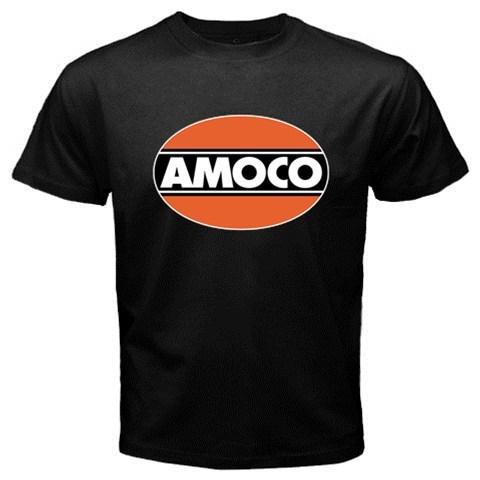 Amoco oil standard gasoline  american oil vintage classic car racing new t-shirt