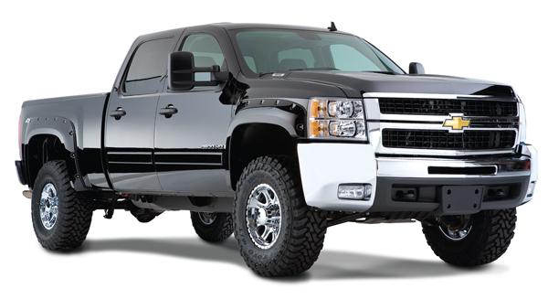 Silverado bushwacker fender flares - pocket style - 40924-02