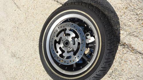 Harley-davidson oem rear wheel & tire for a 2010 road king 