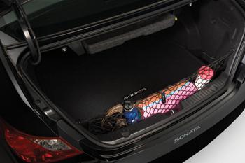 Hyundai sonata 11-13 trunk envelope cargo net brand new black
