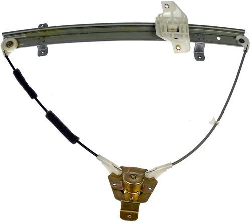 Window regulator only, manual front left platinum# 1331050