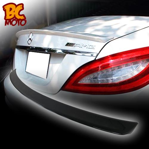 Painted mercedes benz w218 sedan a type boot spoiler trunk 775 silver ▼