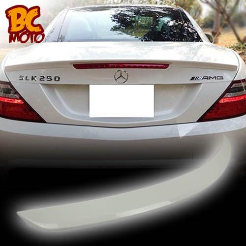 Painted mercedes benz r172 a type rear boot trunk spoiler 11+▼