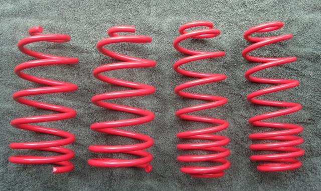 4 new lotek sport lowering springs 99-05 vw golf/jetta