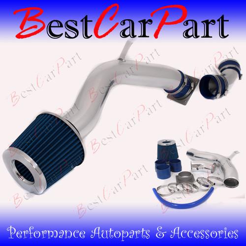 Bcp blue 02-06 nissan altima 2.5l l4 cold air intake racing system + filter