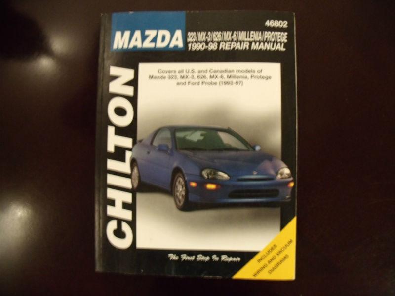 Chilton mazda 1990-98 repair manual #46802