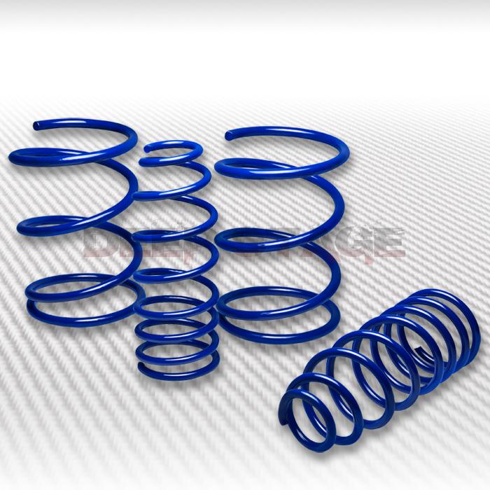 1.4"drop sport suspension racing lowering spring 00-05 toyota celica t230 blue