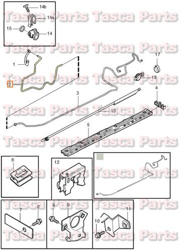 Brand new oem tank to engine fuel pipe 2001-2009 volvo s60 s80 v70 v70xc xc90