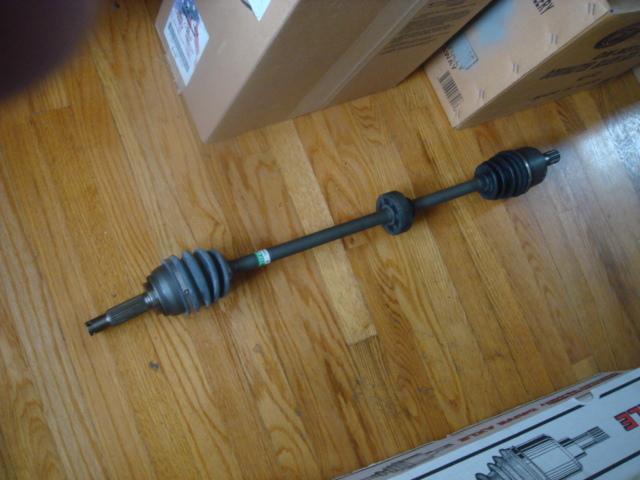 87 88 89 mitsubishi precis lh drive axle rebuilt in usa