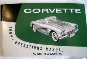 1960 corvette owners manual